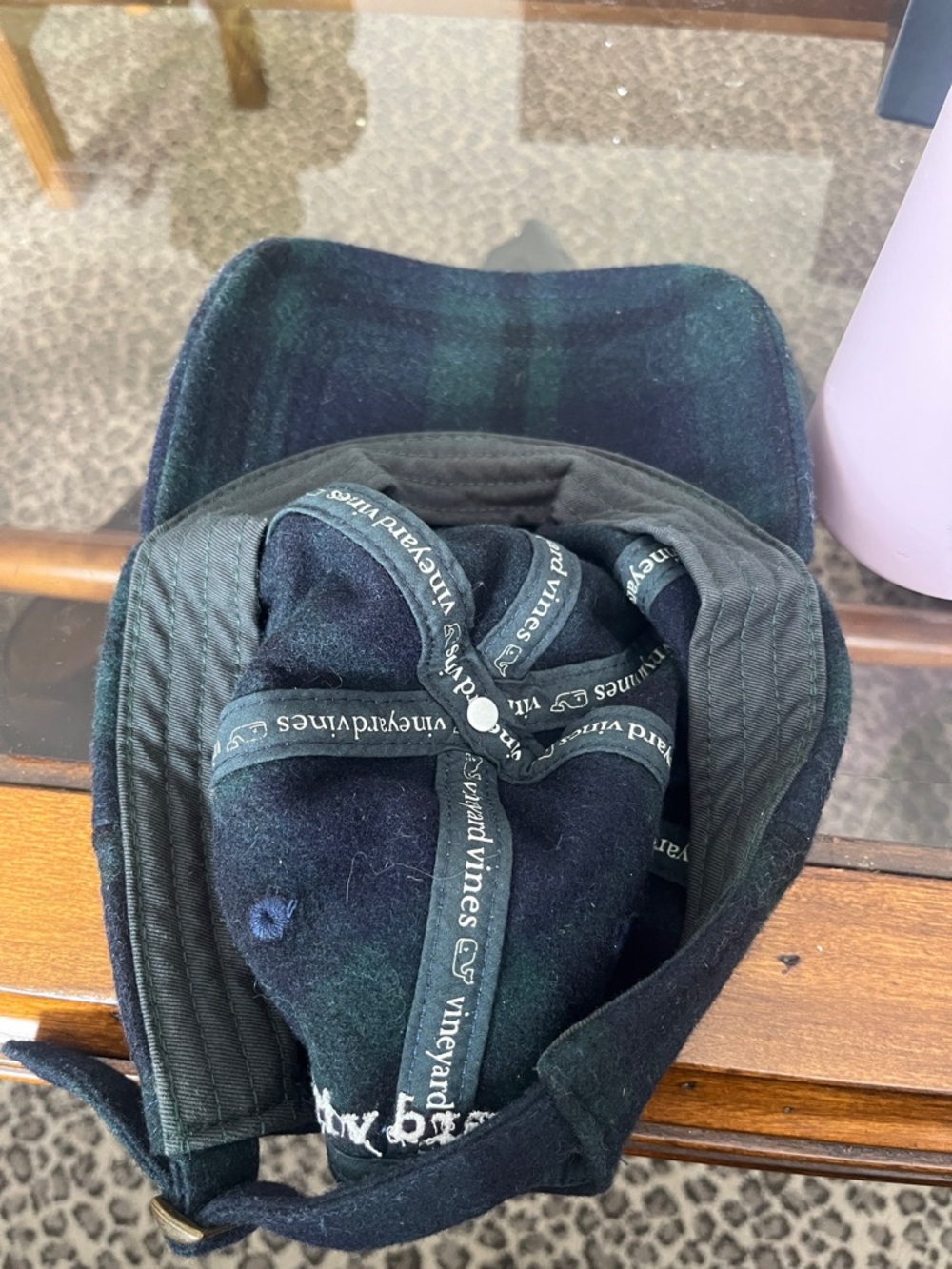 Vineyard Vines Plaid Cap - Picture 4 of 4
